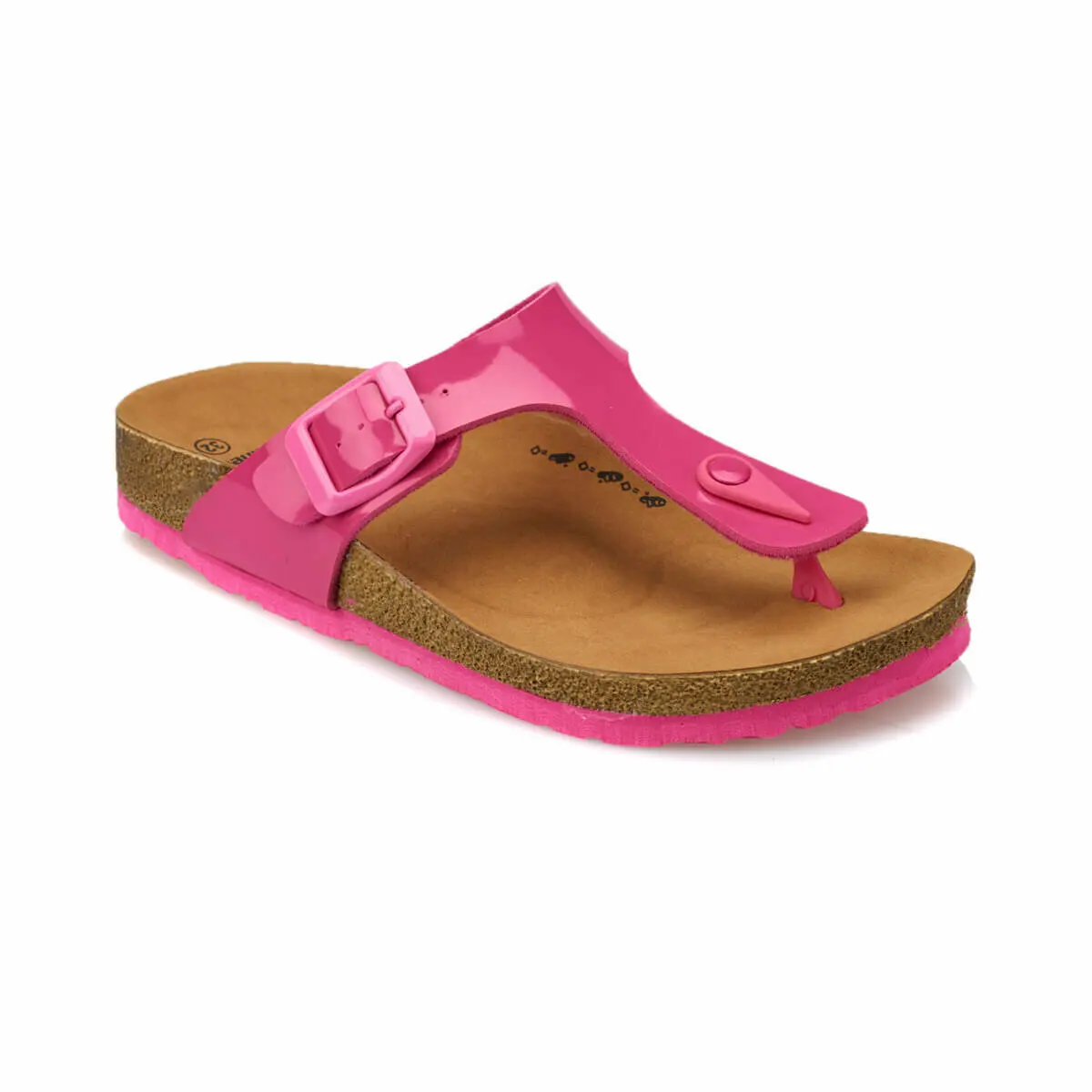 Фло Регина фуксия женские детские тапочки KINETIX |