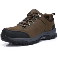 goldencamel hiking shoes outdoor waterproof men shoes leather sports shoes for men training mountain climbing trekking shoes