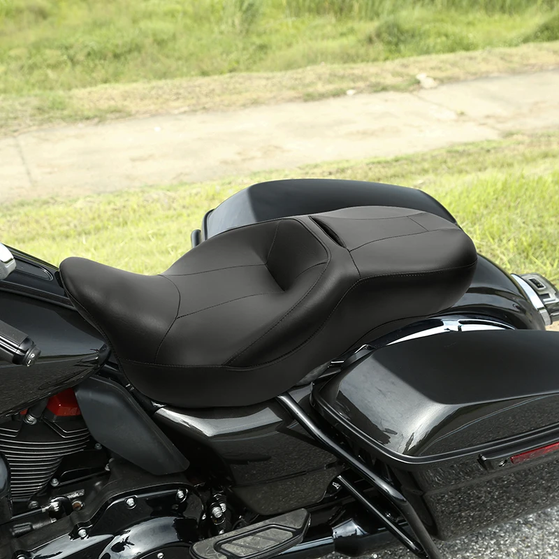 Мотоциклетное и ПАССАЖИРСКОЕ СИДЕНЬЕ для Harley Touring Road King Electra Street Tri Glide FLHT FLHX FLHR FLTRX
