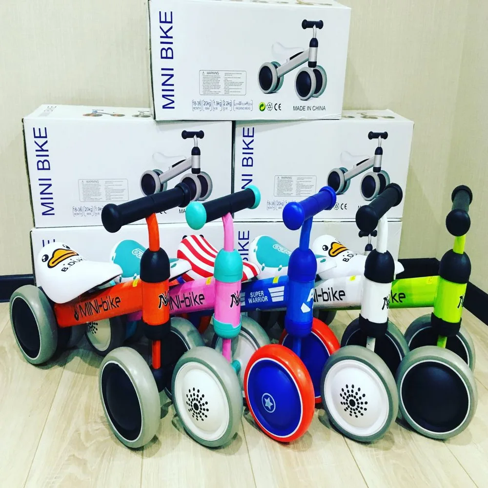 Беговел детский беговел для малышей трехколесный велосипед детские развивающие