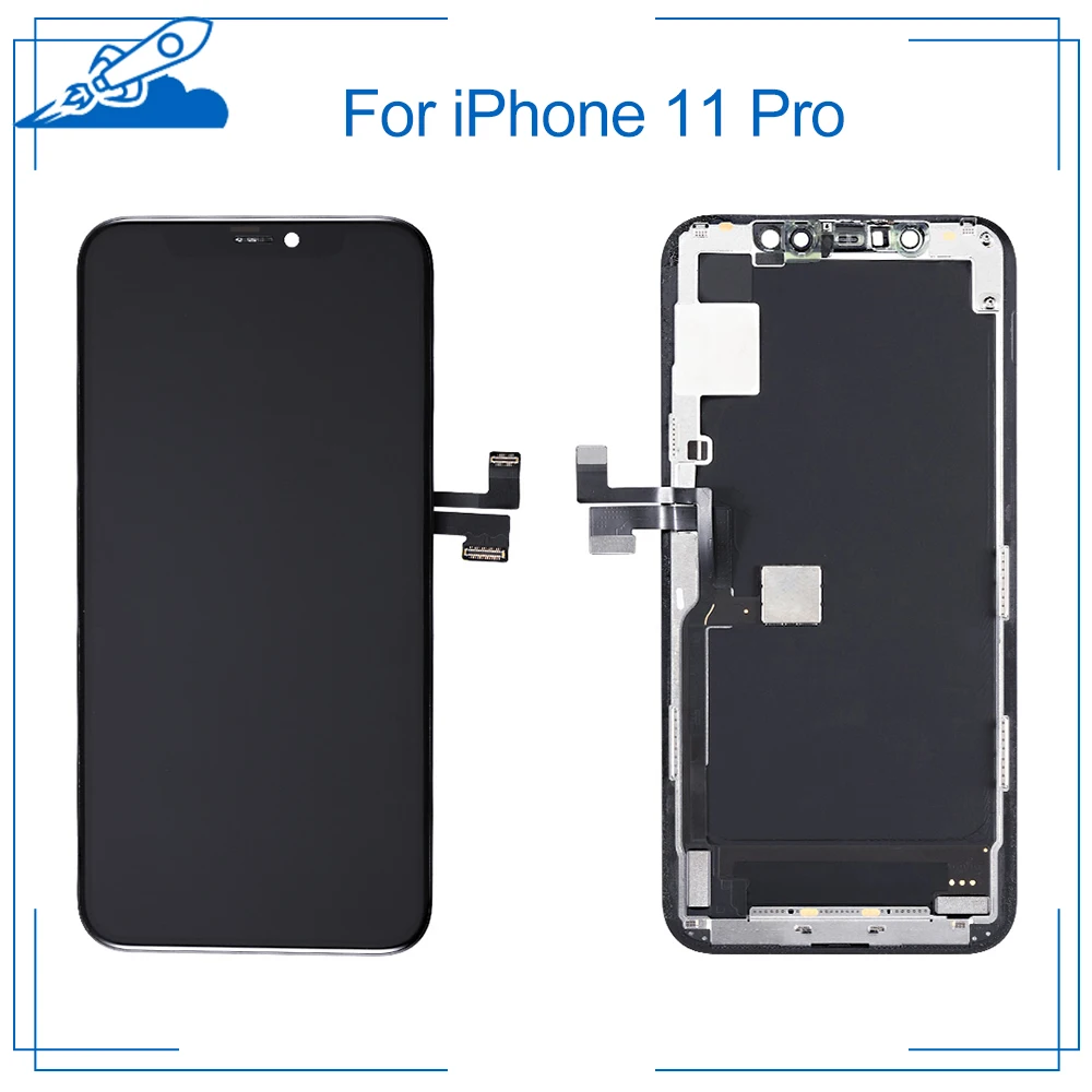 Elekworld класс Лучший OEM для iPhone 11 Pro ЖК-дисплей с 3D сенсорным экраном дигитайзер в