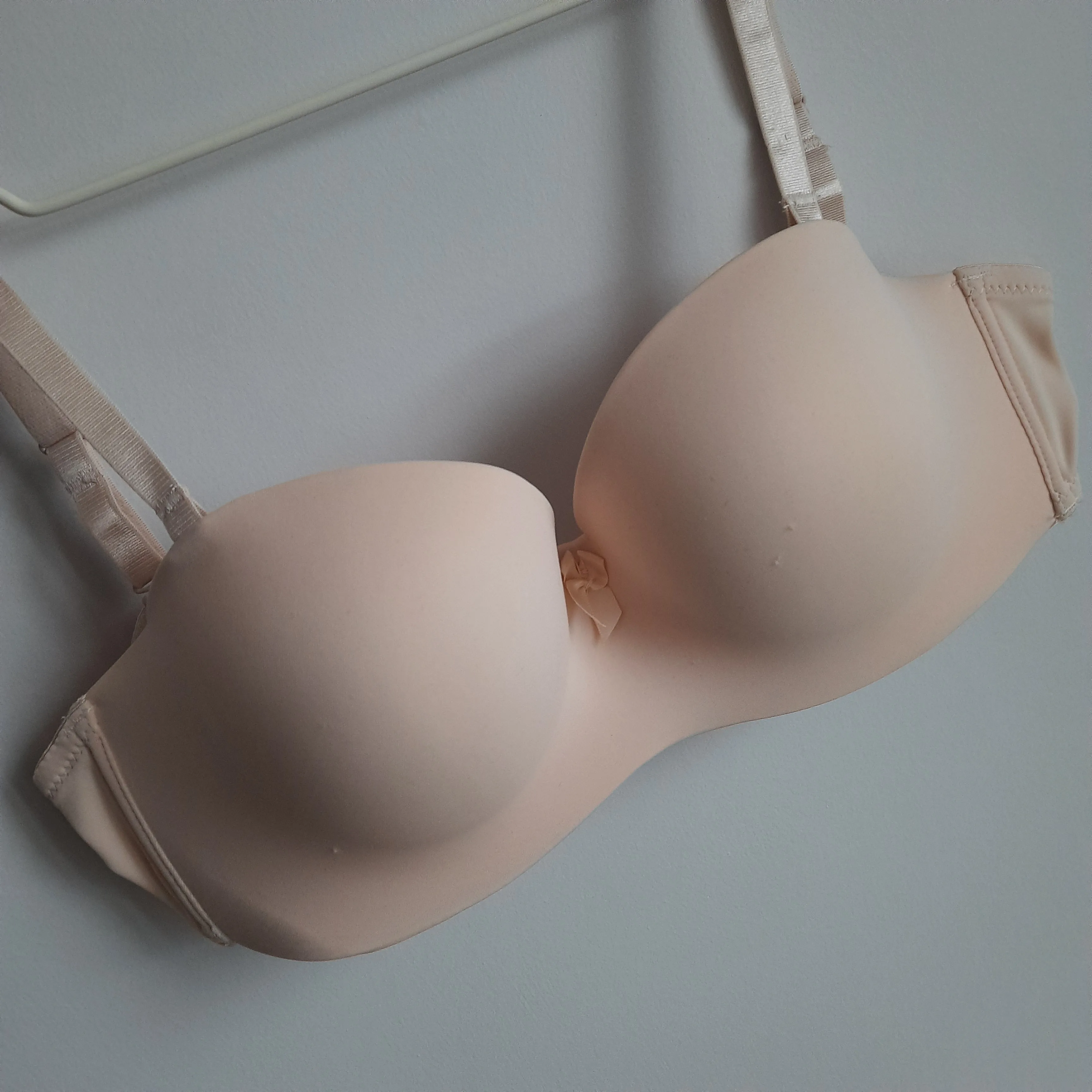 

M-432 LOTUS MODEL BRA WHITE -ECRU