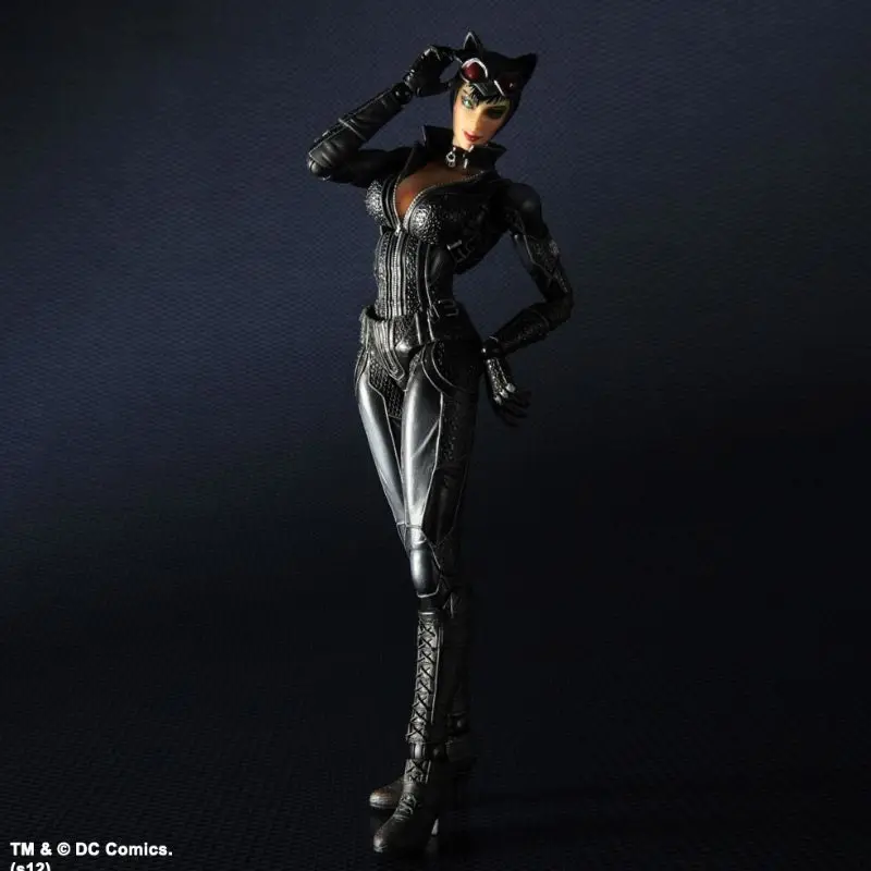 Square IX Batman Arkham City: Play Arts Kai Catwoman фигурка|Игровые фигурки и трансформеры| |