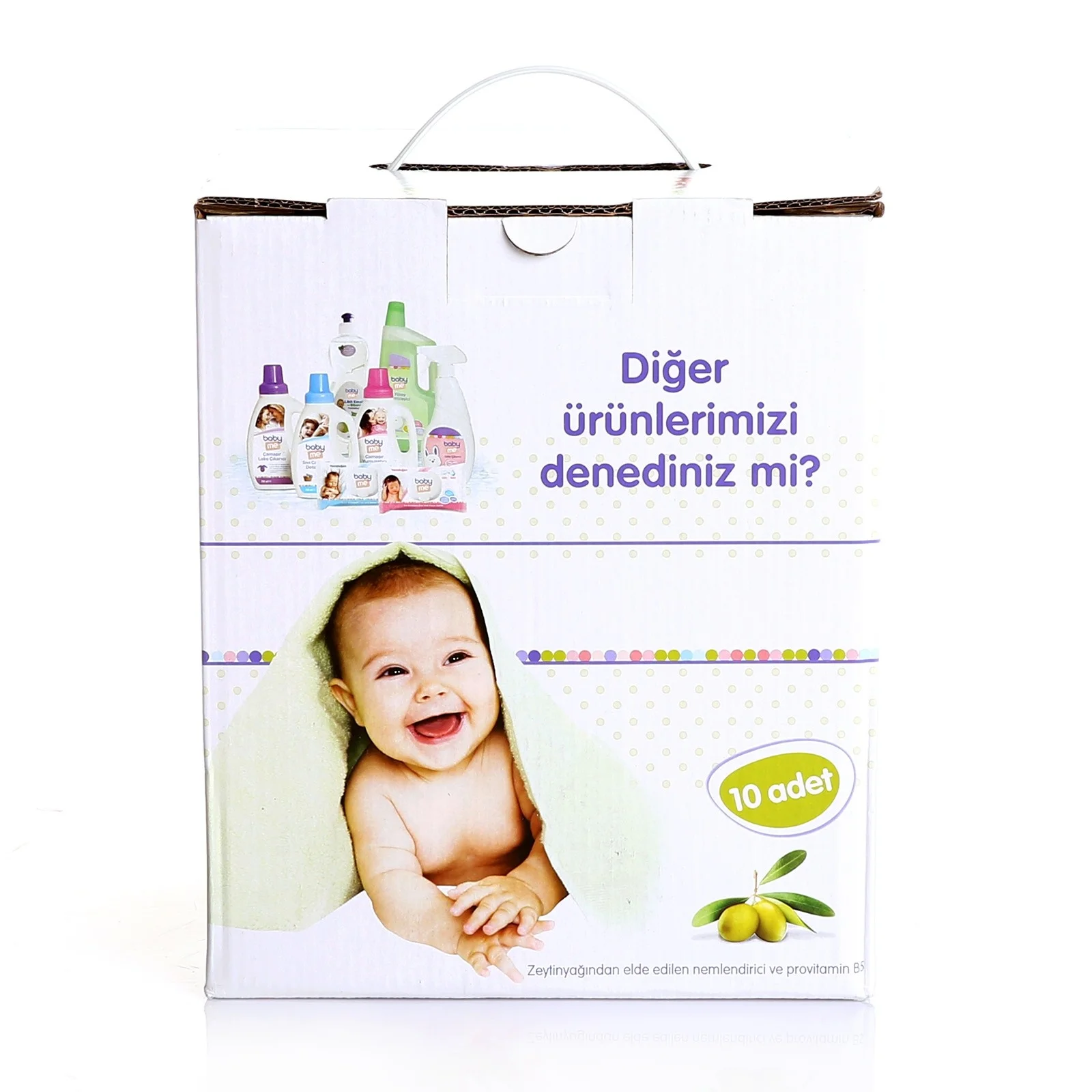Ebebek baby me детские влажные салфетки посылка 10x56 шт.| |