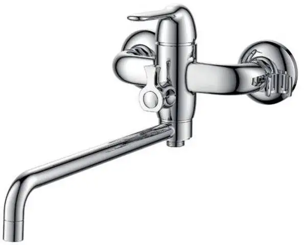 Смеситель для ванны с душем D&ampK Ambrosius Rhein длинным изливом DA1343301 |