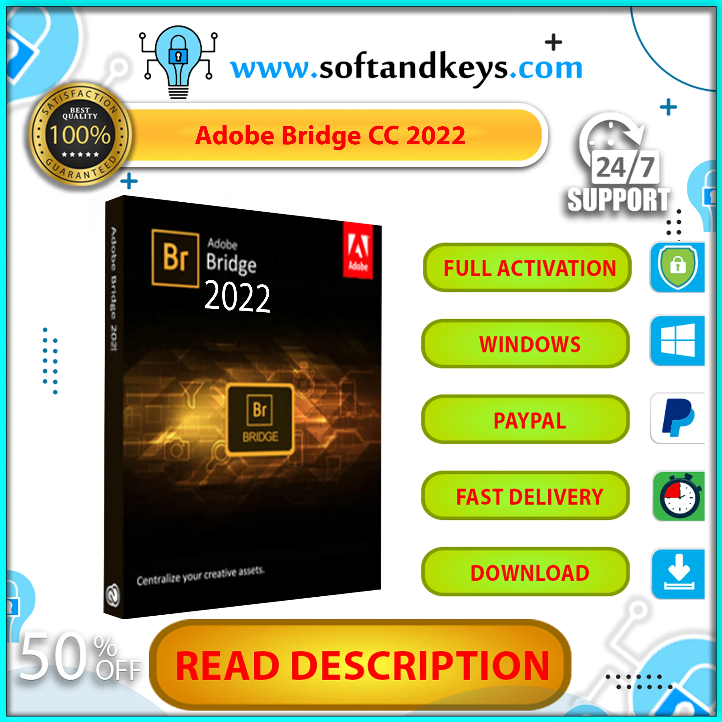 

{Adobe Bridge CC 2022Быстрая доставкаАктивация на весь срок службы}