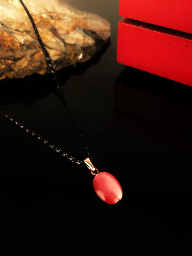 

Dr Stone Natural Stone Women 'S Cat 'S Eye Stone Necklace NRS843 372867472