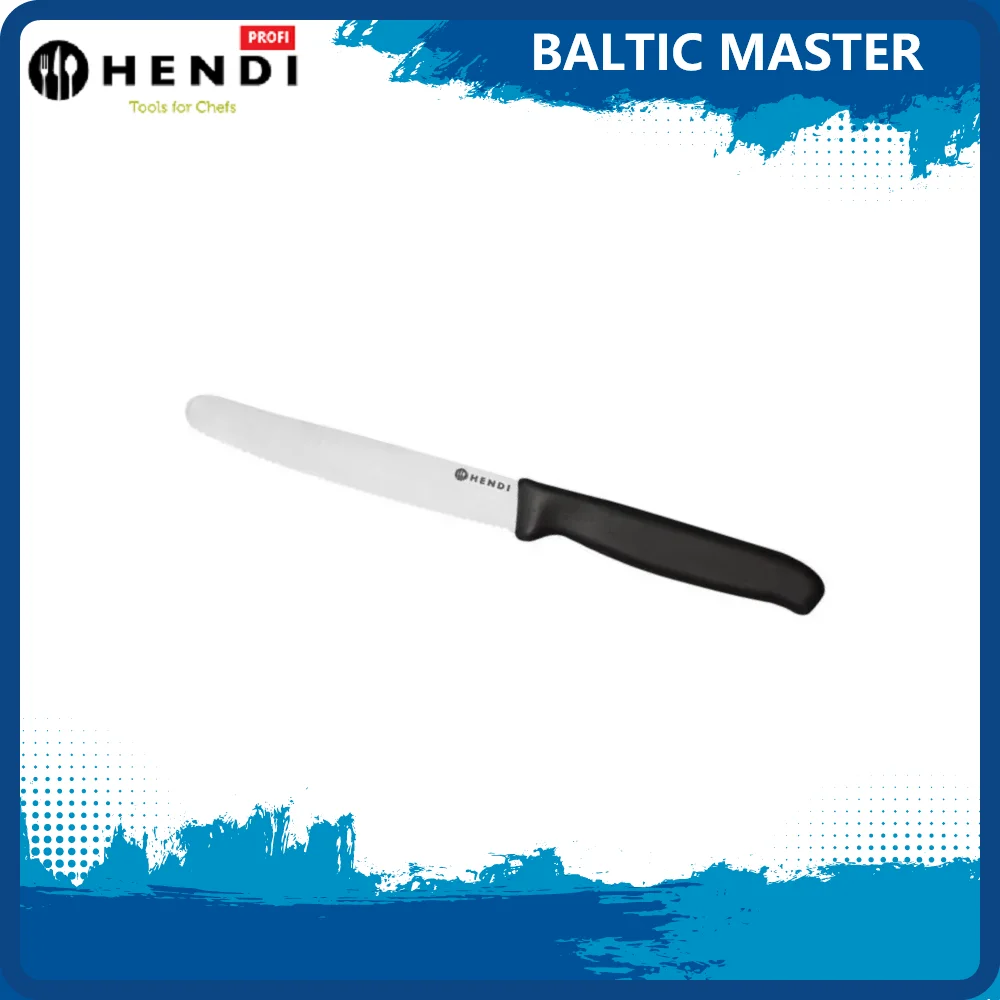 Нож для очистки томатов HENDI лезвие-нержавеющая сталь зубчатый 110x15x19 мм 841198 | Дом и