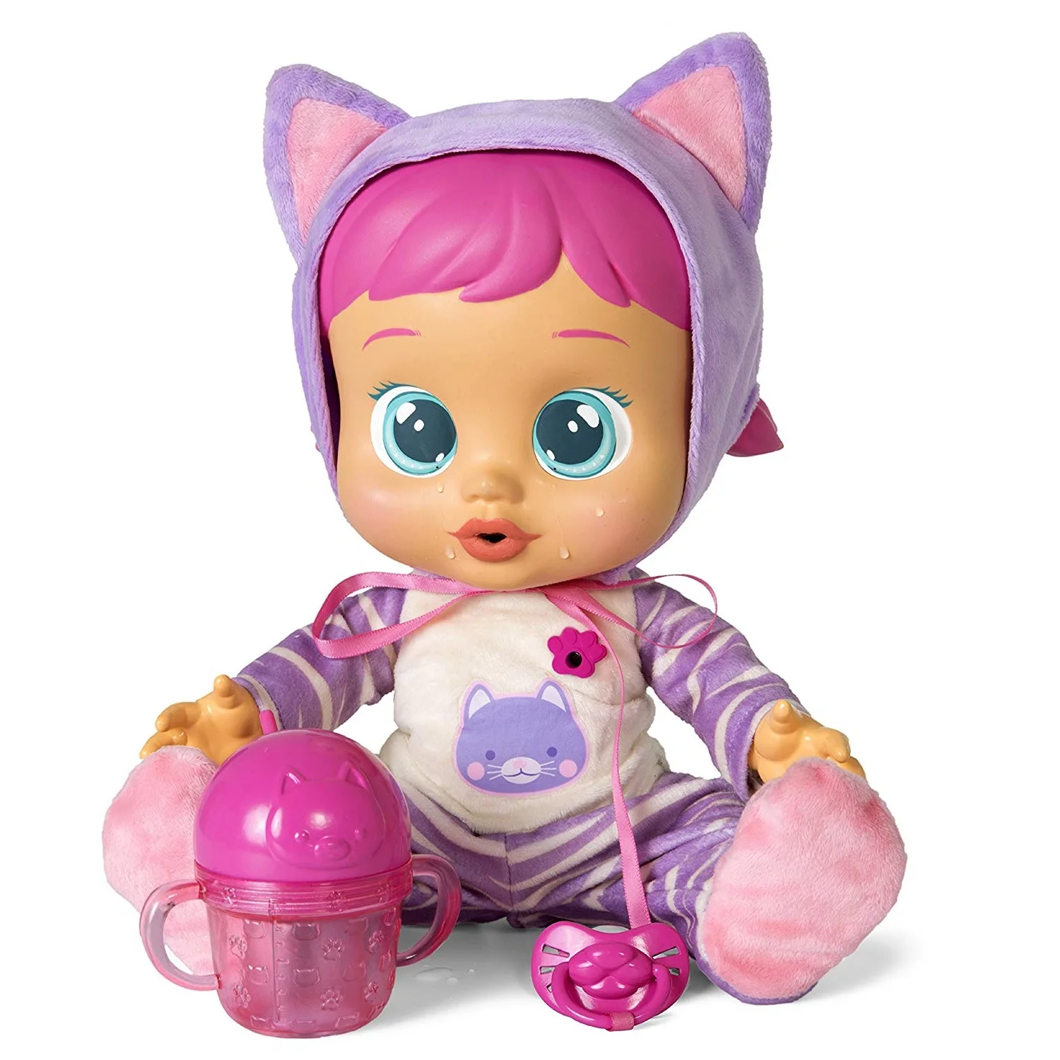 Кукла функциональная Crybabies 95939 плачущий младенец Кэти в/к |