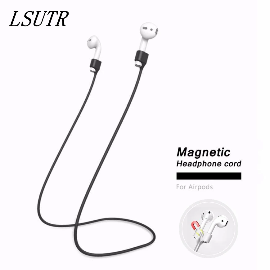 

Magnetic Earphone Strap For Apple AirPods Pro Silicone String Rope For TWS Bluetooth Headphone Magnet Anti Lost Accessories