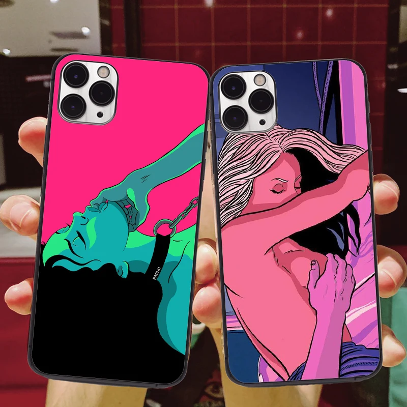 Горячие девушки бикини Twerk It Sexy Ass ТПУ карамельного цвета чехол телефон для iphone12Pro