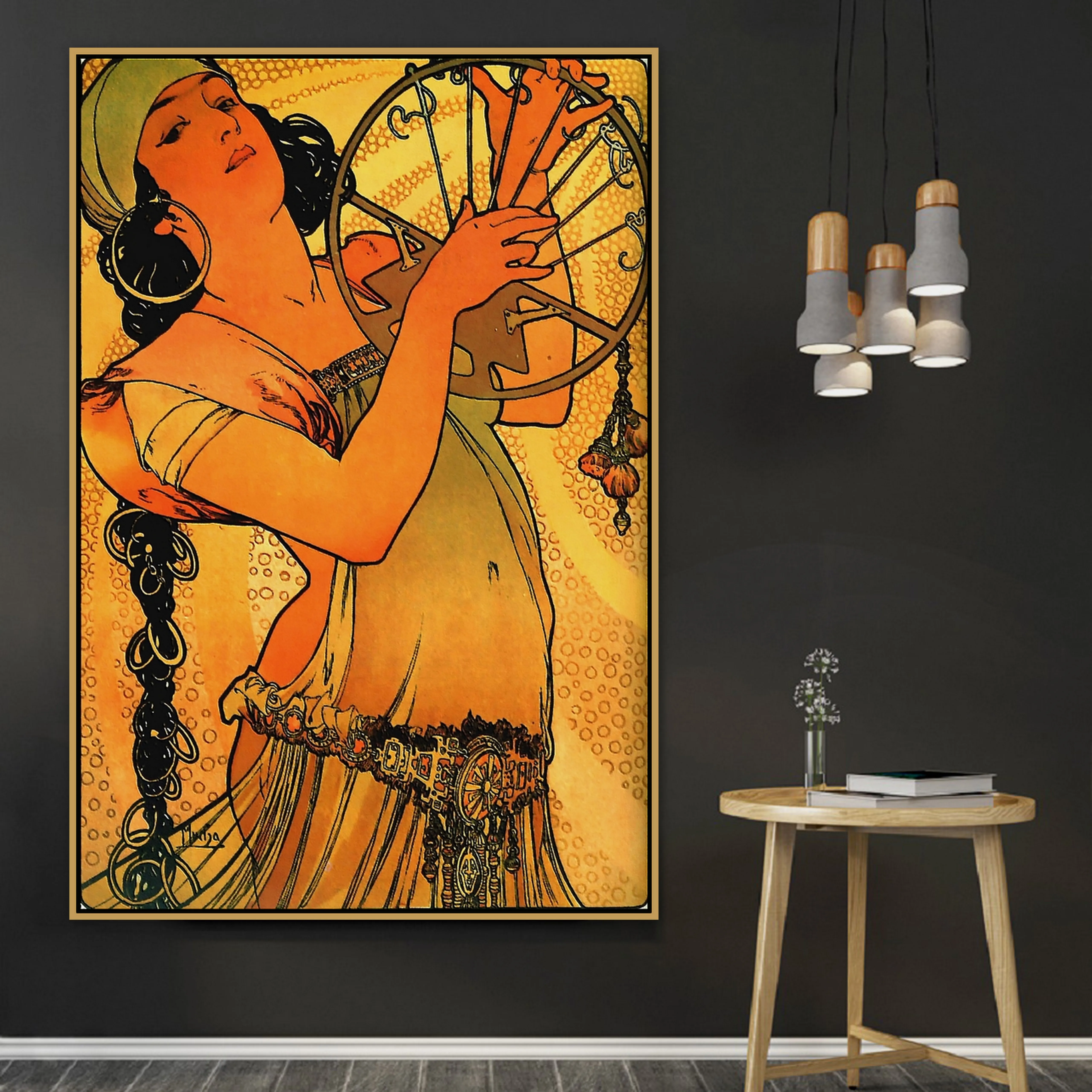 Solome от Alphonse Mucha Old Master реклама ретро ВИНТАЖНЫЙ ПЛАКАТ настенные фото картинки