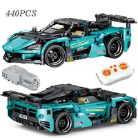 moc technical sports car building blocks remote control high tech racing vehicle bricks rc assembly toys gift for children