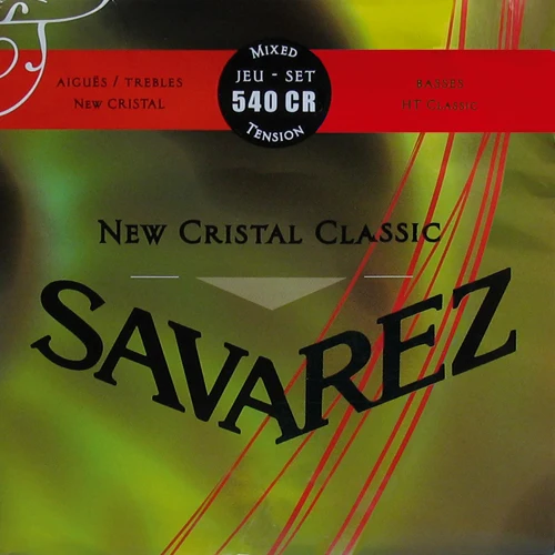 New Cristal Classic Комплект струн для классической гитары норм.натяжение посеребр Savarez |