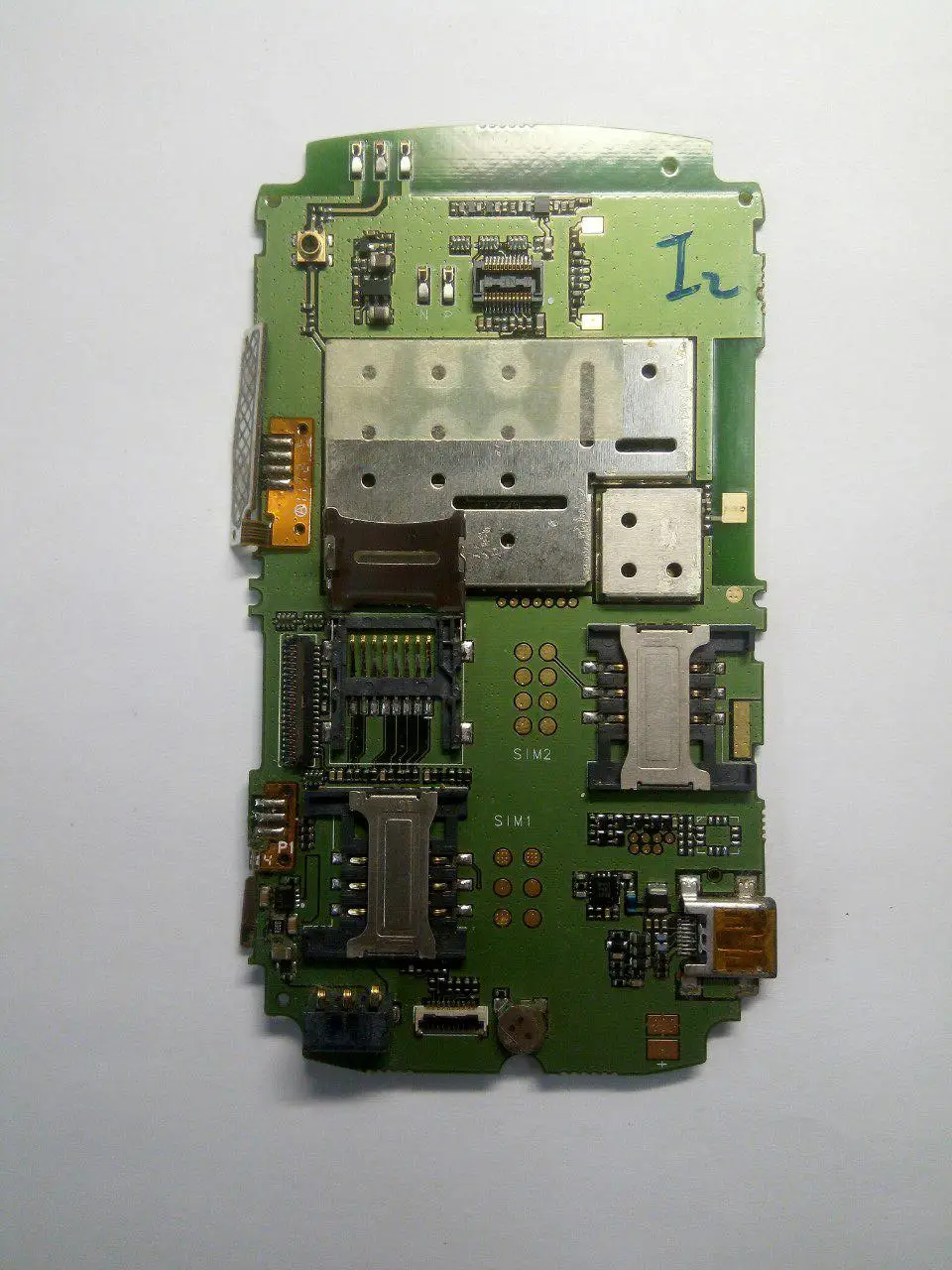 Материнская плата Philips Xenium X518 с разборки|Материнские платы для мобильных