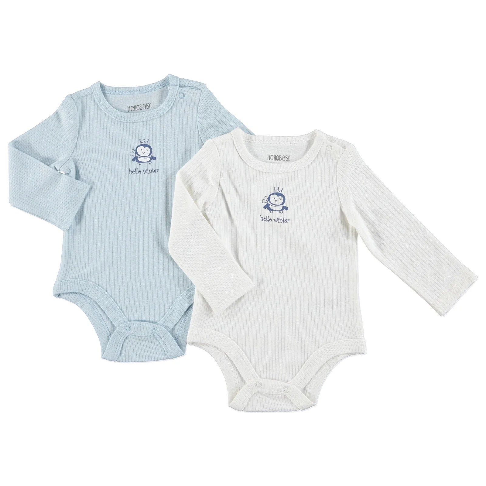 Ebebek HelloBaby Экстра Мягкий теплый 2 пакет термальное боди |