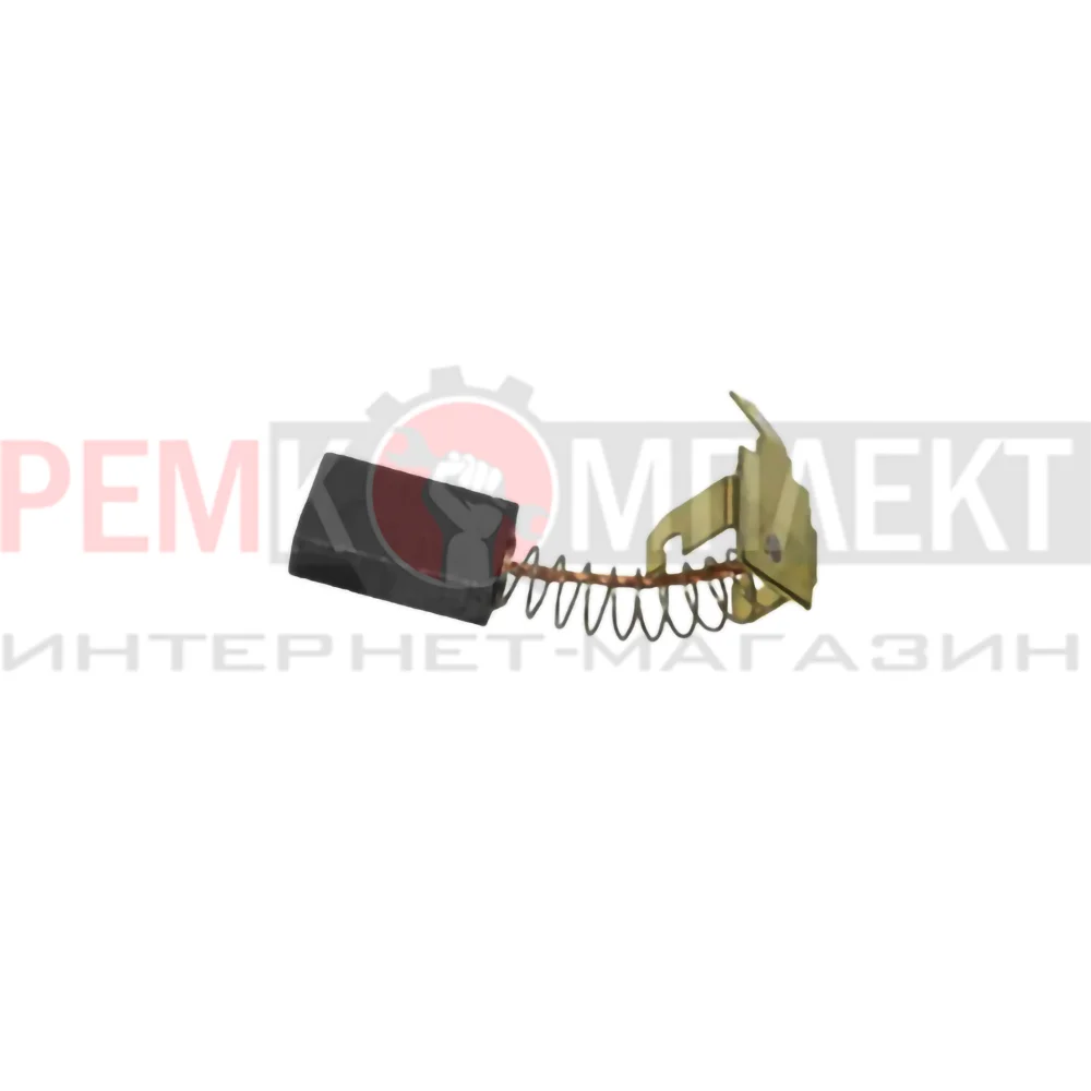 583 Электроугольная щетка 5х10х16 Поводок пружина сложный пятак для Интерскол ДУ-13/810