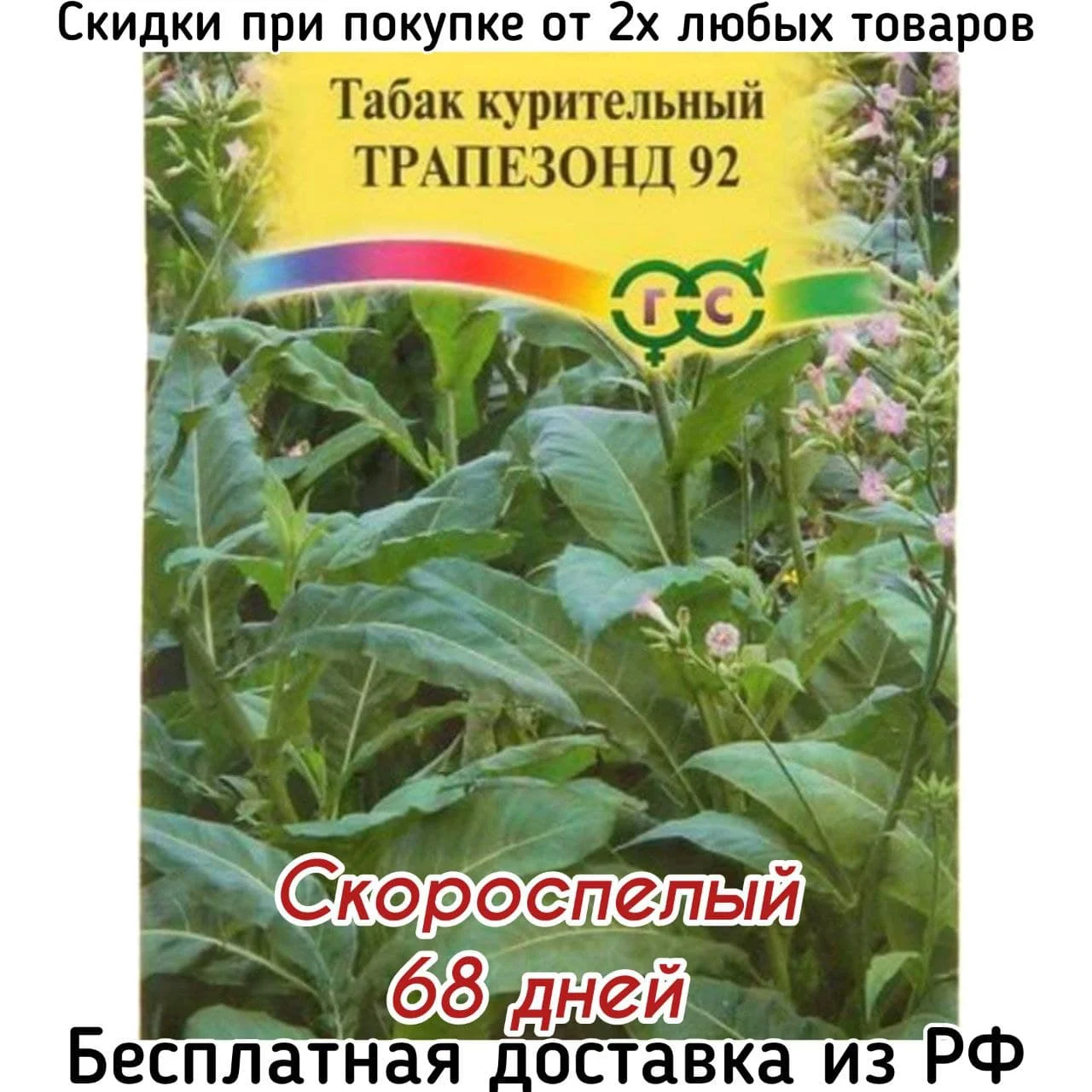 Семена Табака Курительного Купить Цена