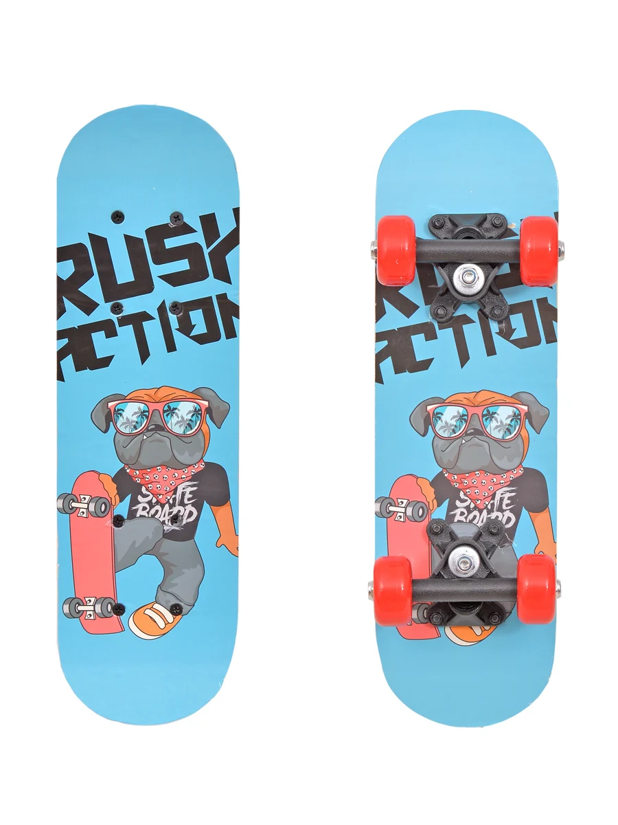 Скейтборд 43*13 см RUSH ACTION|Скейтборд| |
