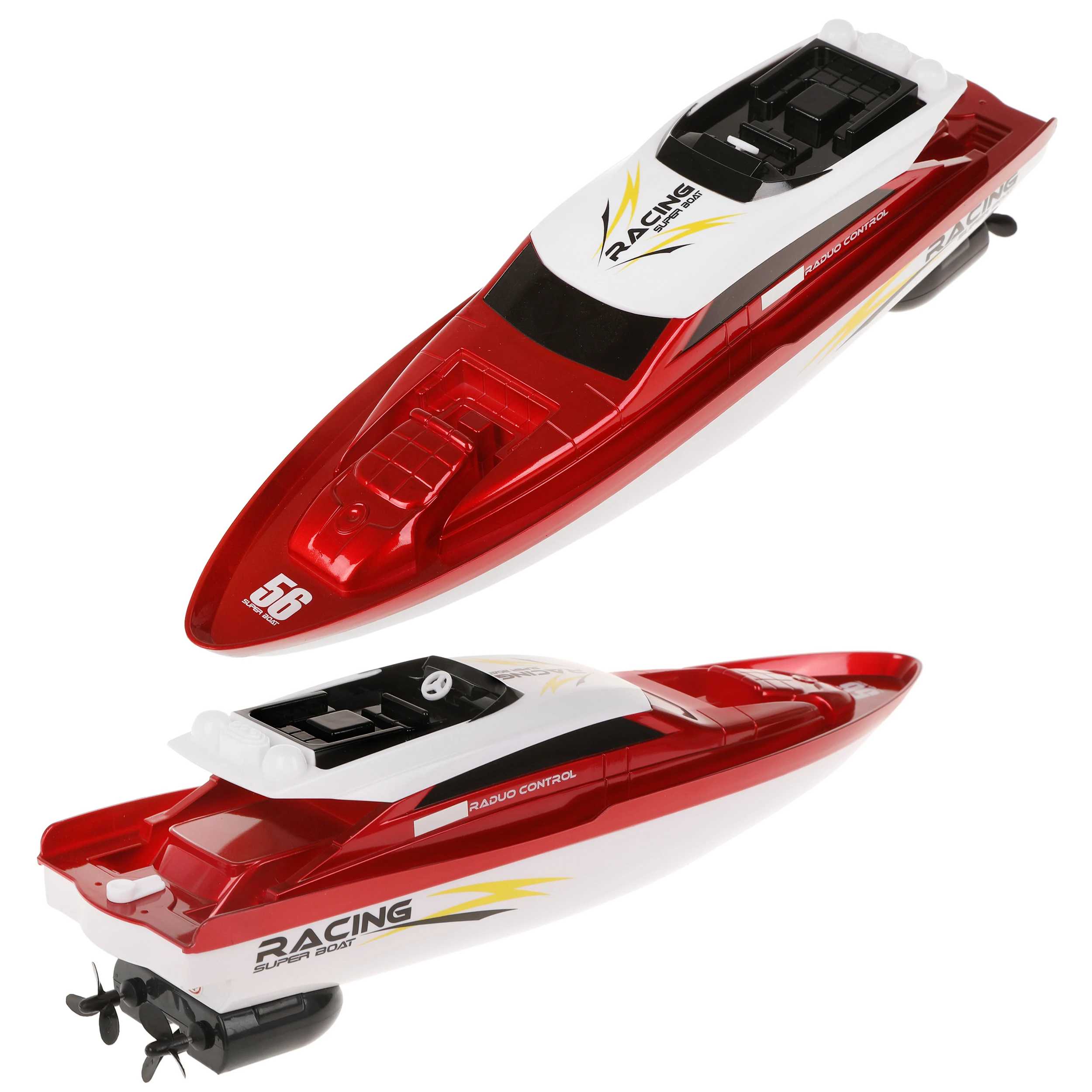 Катер р/у 4 канала в комплекте: аккум. USB шнур Наша игрушка radio-controlled boat on the control.