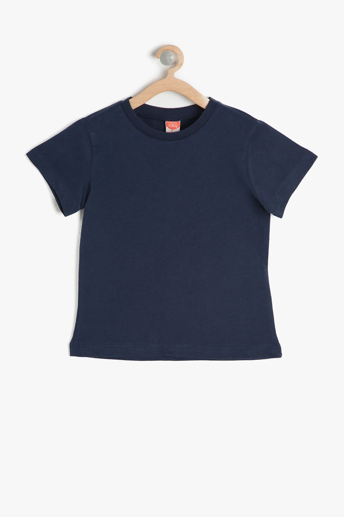 Coton Kids/темно-синяя футболка для маленьких мальчиков |