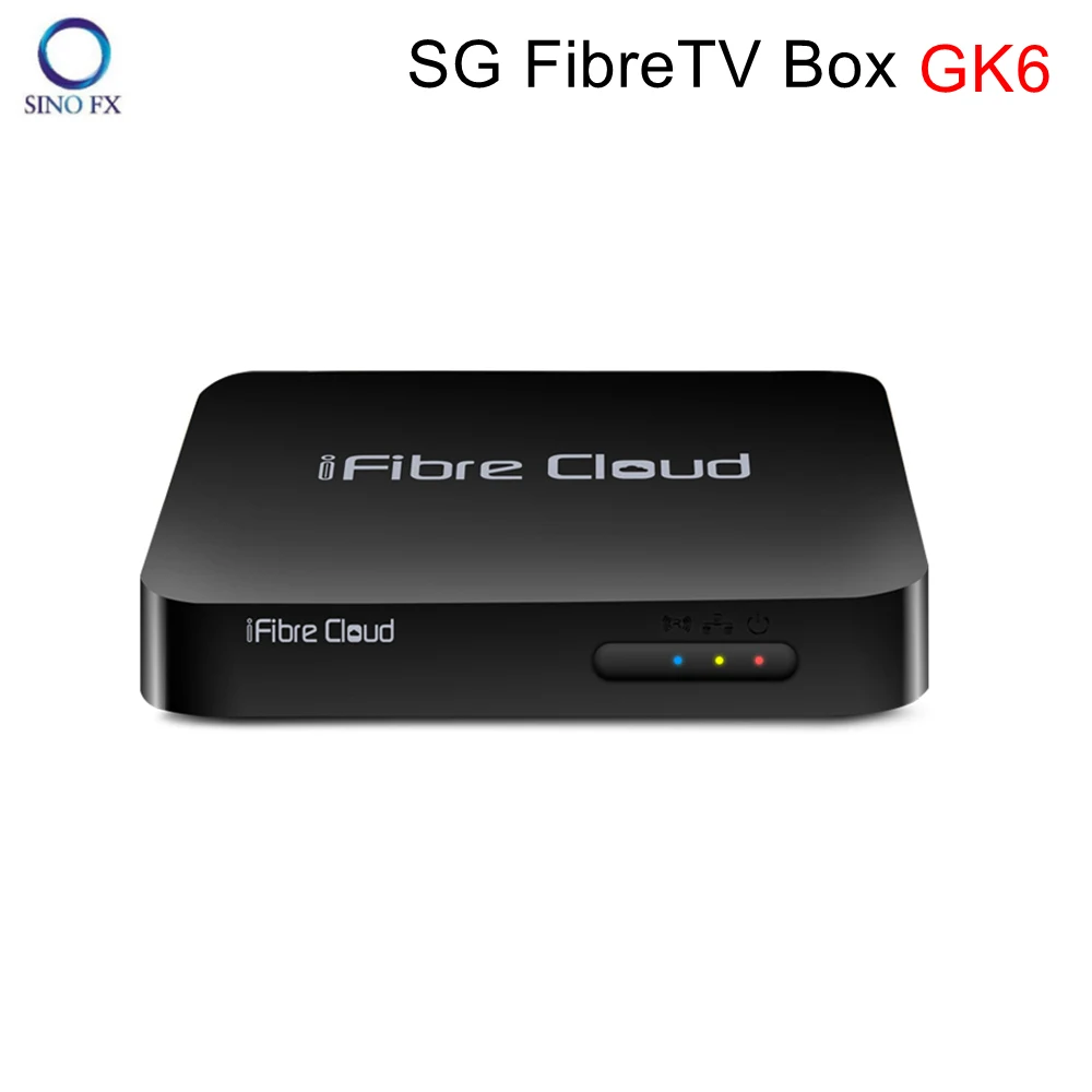 iFibre Cloud i9 Updated To GK6 Singapore Fibre TV Box Android 9.0 Amlogic S905X3 Quad Core 4G 32G Media Player