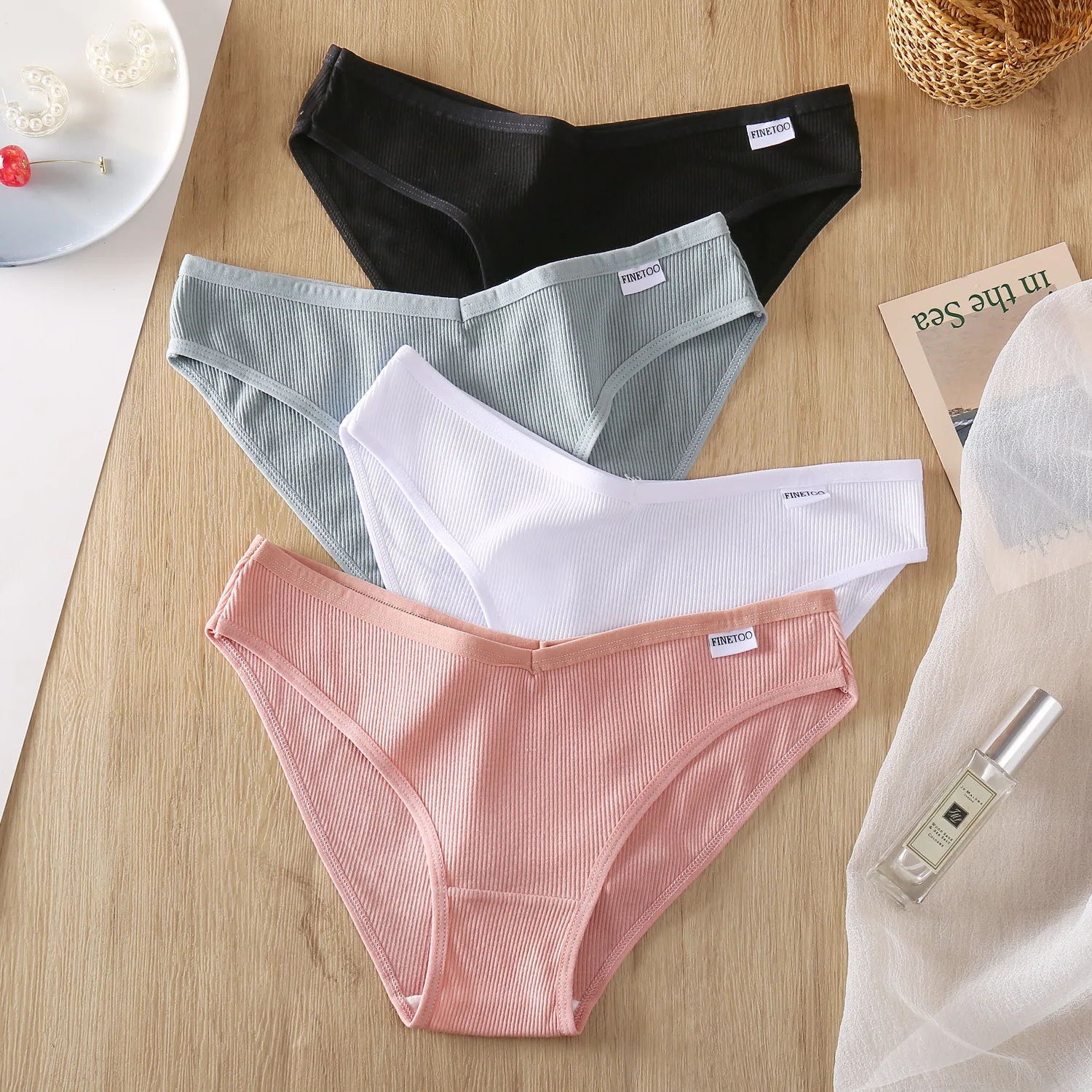 

Женские хлопковые трусики M-4XL, сексуальные трусики для женщин, нижнее белье, женские трусики, нижнее белье 4 шт./компл. 6, однотонные