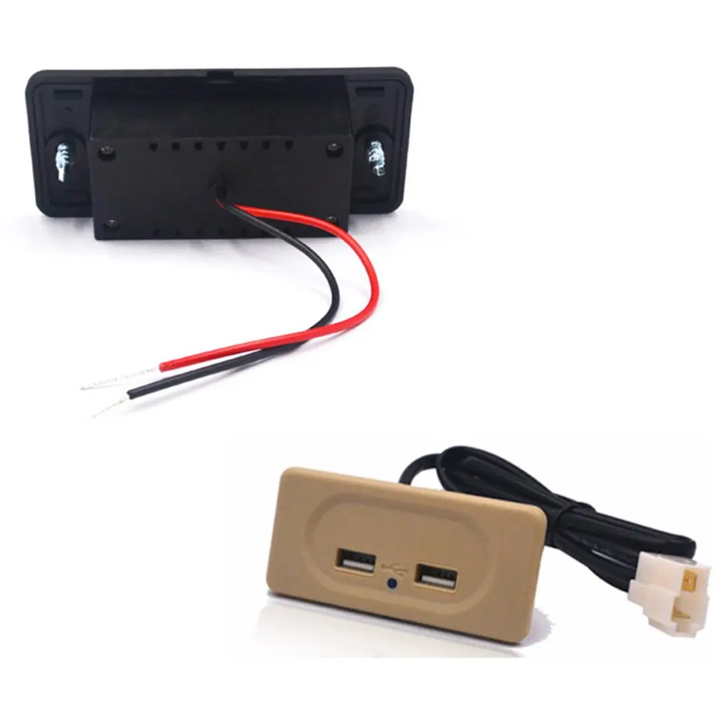 dual usb charger socket 4 8a 3 1a 12v for motorcycle auto truck atv boat car rv bus 2 1a 2 4a power adapter outlet free global shipping