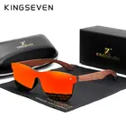 2021 Новый KINGSEVEN натуральные деревянные солнечные очки, мужские поляризованные солнцезащитные очки, кошачий глаз, модные солнцезащитные очки, оригинал, деревянные очки Oculos de sol masculino
