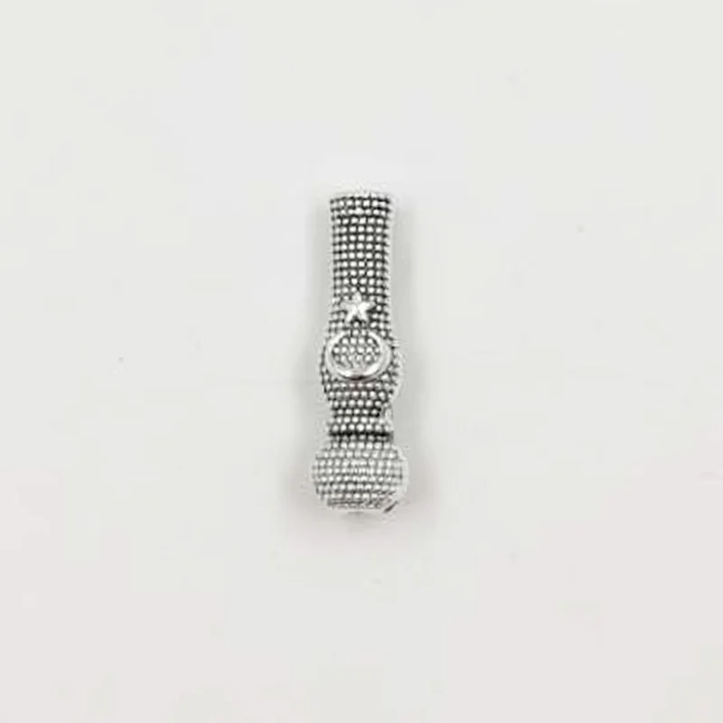 Детали для браслетов tasbih маленькие бордовые бусины из металлического сплава