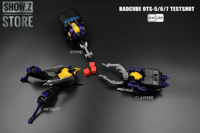 [Show. Z] BadCube BC злой баг корпус OTS-05 клейморе шрапнель OTS-06 Hypno Bombshell OTS-07 Kickbutt Kickback инсектиконы набор из 3