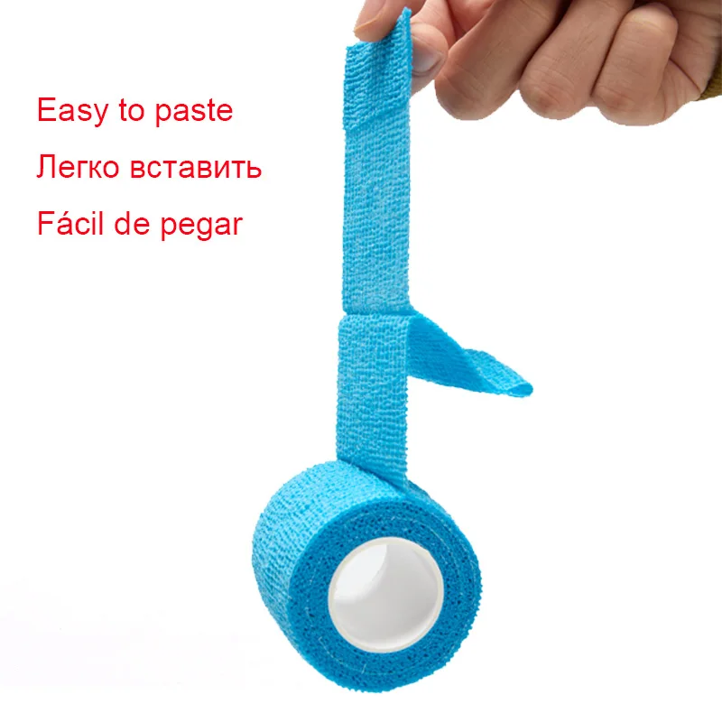 1PC 4.5m Colorful Elastoplast Self Adhesive Elastic Bandage Sports Knee Finger Ankle Palm Shoulder Athletic Wrap Tapes