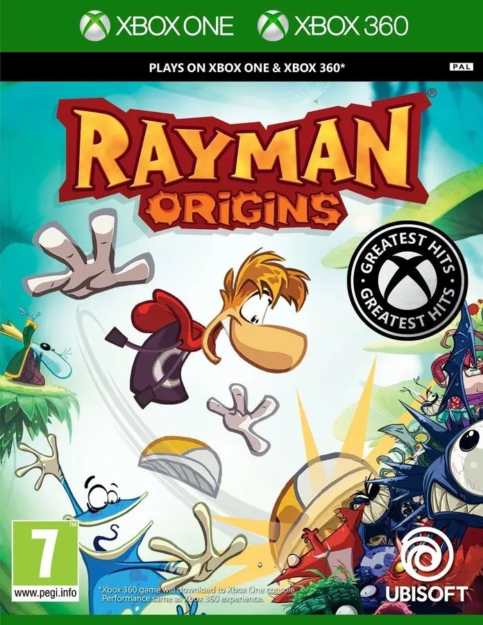 Видеоигра Rayman Origins. Русская версия (Xbox 360/Xbox One) | Электроника