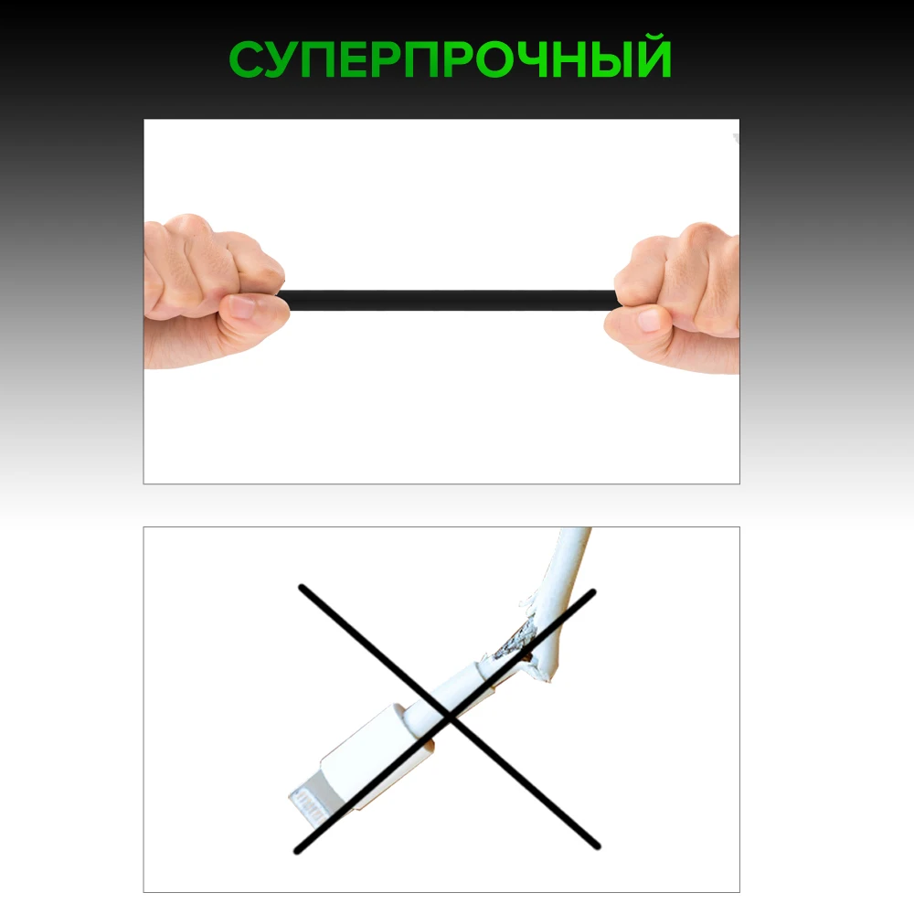 GCR USB type C cable for smartphone fast charge Android phone charger quick to 5A | Мобильные телефоны и аксессуары