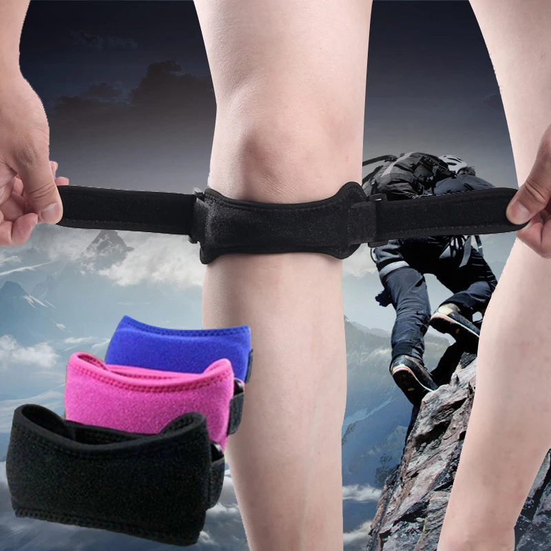 

Knee Patellar Support Strap Kneepad Adjustable Sports Patellar Tendon Protector Basketball Soccer Running Knee Brace