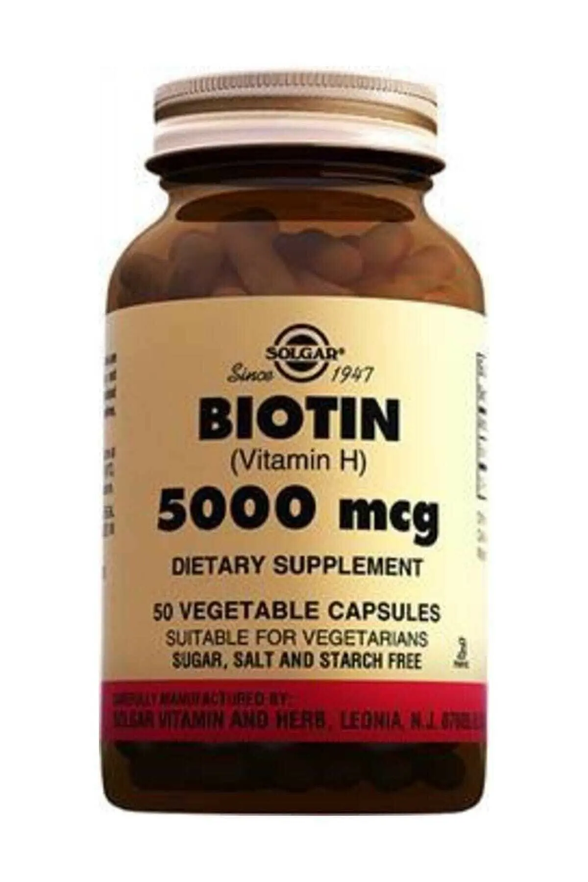 

Solgar Biotin 5000 Mg