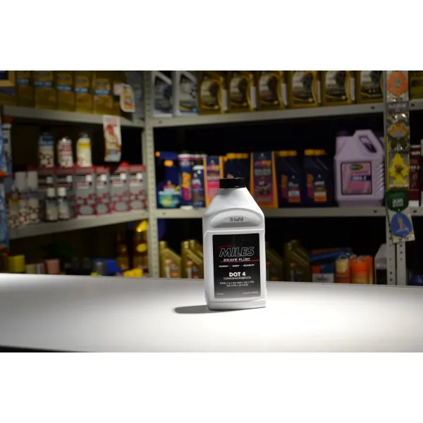 Жидкость тормозная MILES DOT 4 0 430л Brake Fluid|Тормозная жидкость| - Цена: 120,00 руб.