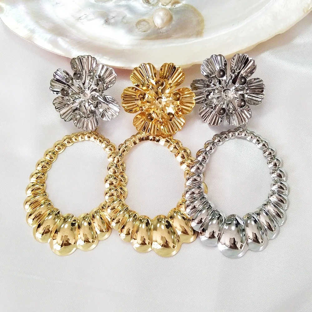 2020 серьги для женщин цветок топ большие висячие ювелирные аксессуары