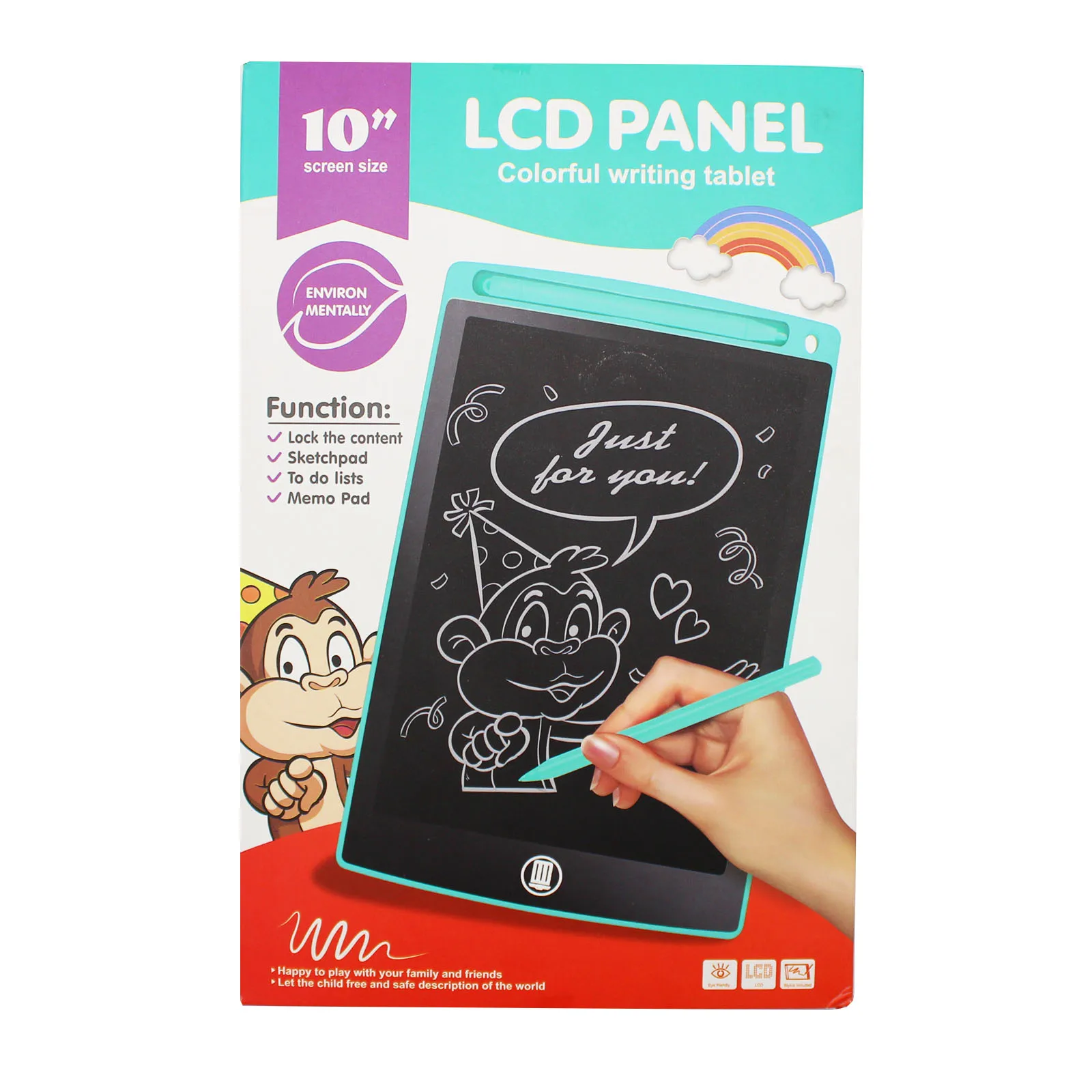 Ассорти Товаров Планшет графический для заметок и рисования LCD Writing Table со