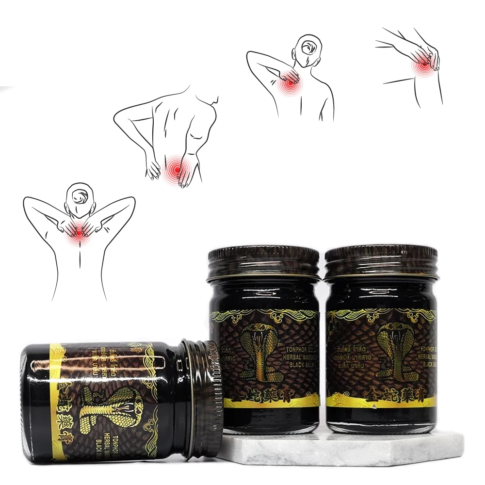 Herbal Massage Black Balm