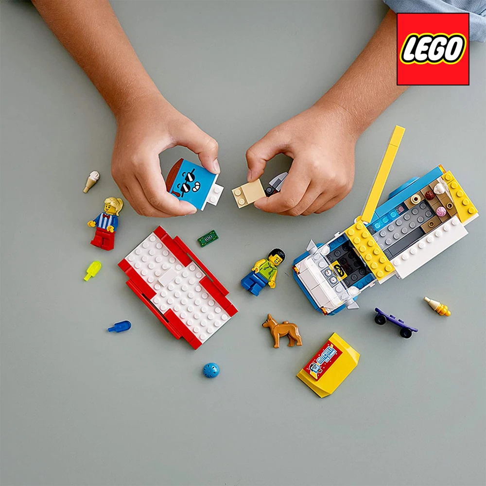 Грузовик для мороженого LEGO City 60253 оригинал детей новая игрушка подарок на день