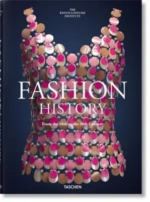 

История моды с 18-го до 20-го века, книга моды, текстиль, дизайн, художественная книга