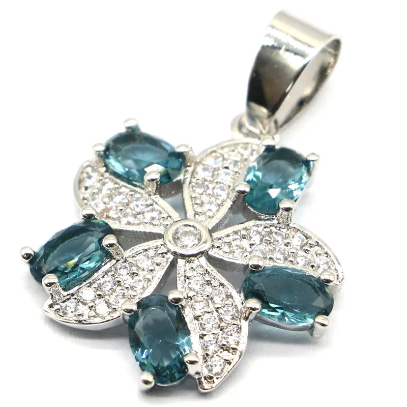 29x21 мм с богемными цветами запонки серебренные конструкции кулон для женщин