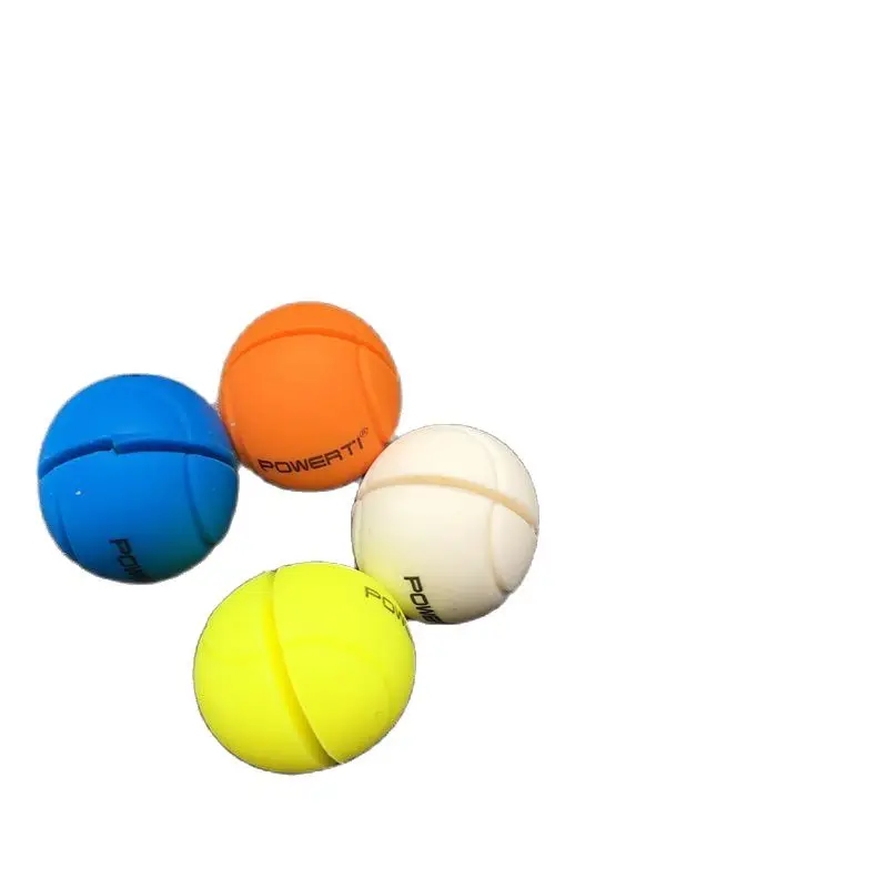 2 шт powerti Мячи Теннисный Амортизатор для уменьшения Tenis Вибрация ракетки демпфер |