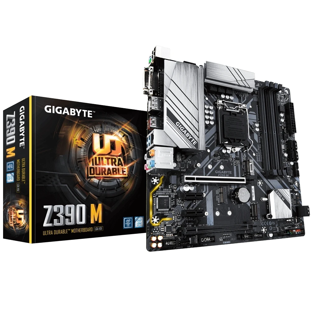 Материнская плата Gigabyte Z390 M | Компьютеры и офис