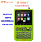 Спутниковый приемник GTMEDIA V8 Finder 2 Full HD 1080P, ресивер DVB-SS2S2X, HD измеритель сигнала,  H.264 (8 бит), поддержка анализатора спектра