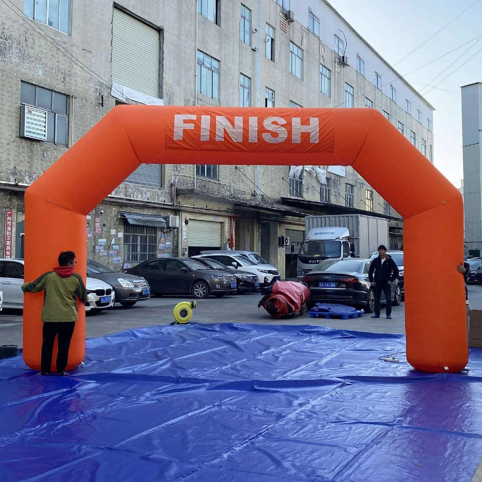 Наружная надувная АРКА Sayok надувной старт финишная линия гоночная баннеры с