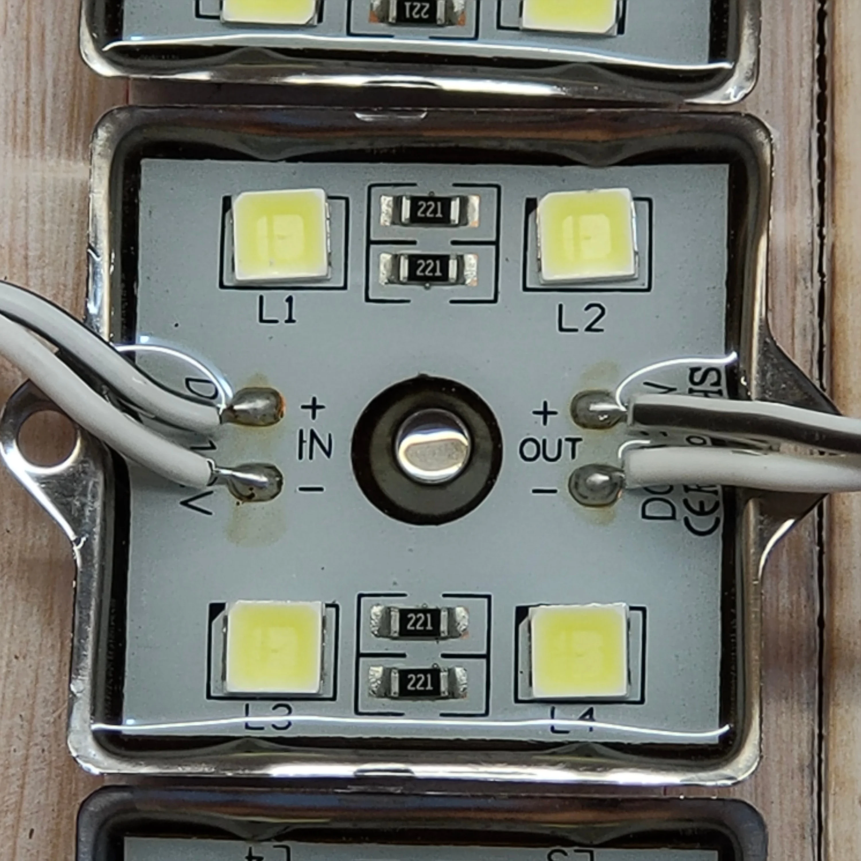 20 шт./комплект LED светодиодный модуль водонепроницаемый кластер диодные пиксели