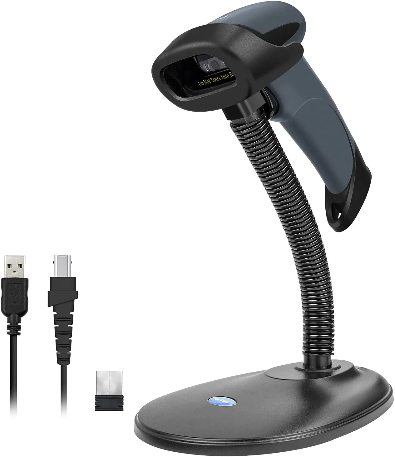 

NetumScan NT-M8 Portable Wireless Barcode Scanner Reader USB 2.4G Bluetooth Flash Memory 3000 Bar Codes for Windows MAC