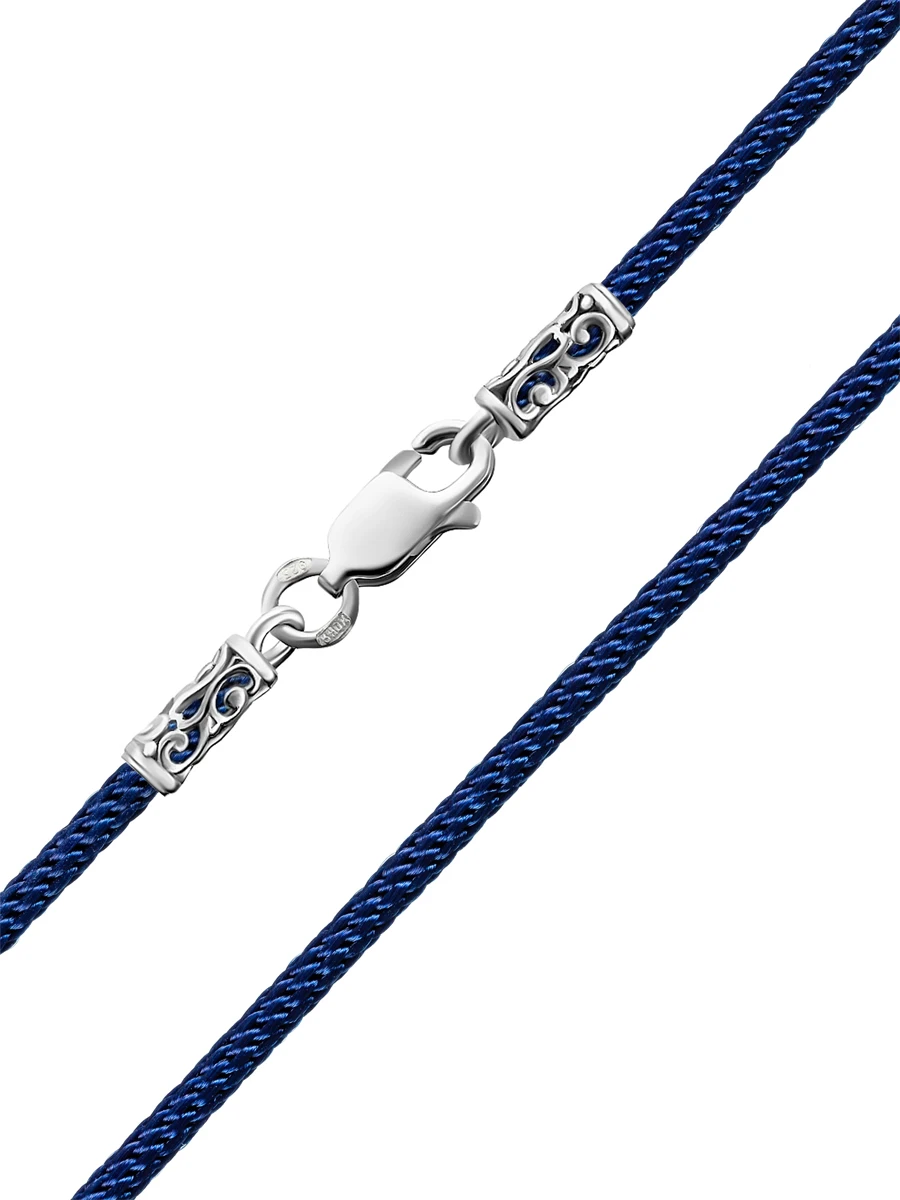 Rufina Шнурок Синий Текстиль 2мм